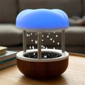 Calming Cloud Tabletop Water Fountain Quiet Pump Zen and Nature Desk Decor